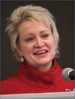 Health Affairs Editor-in-Chief Susan Dentzer moderated the Schwartz Center Compassionate Care Symposium